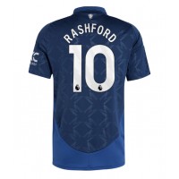 Manchester United Marcus Rashford #10 Auswärtstrikot 2024-25 Kurzarm